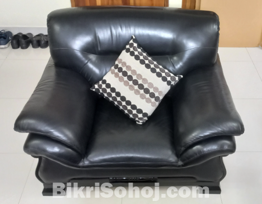 OTOBI 5 seated leather sofa